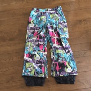 RARE Burton dry ride snowboarding pants